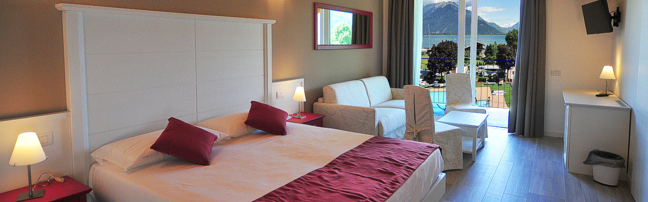 hotel resort le vele domaso lago di como - suite vista lago